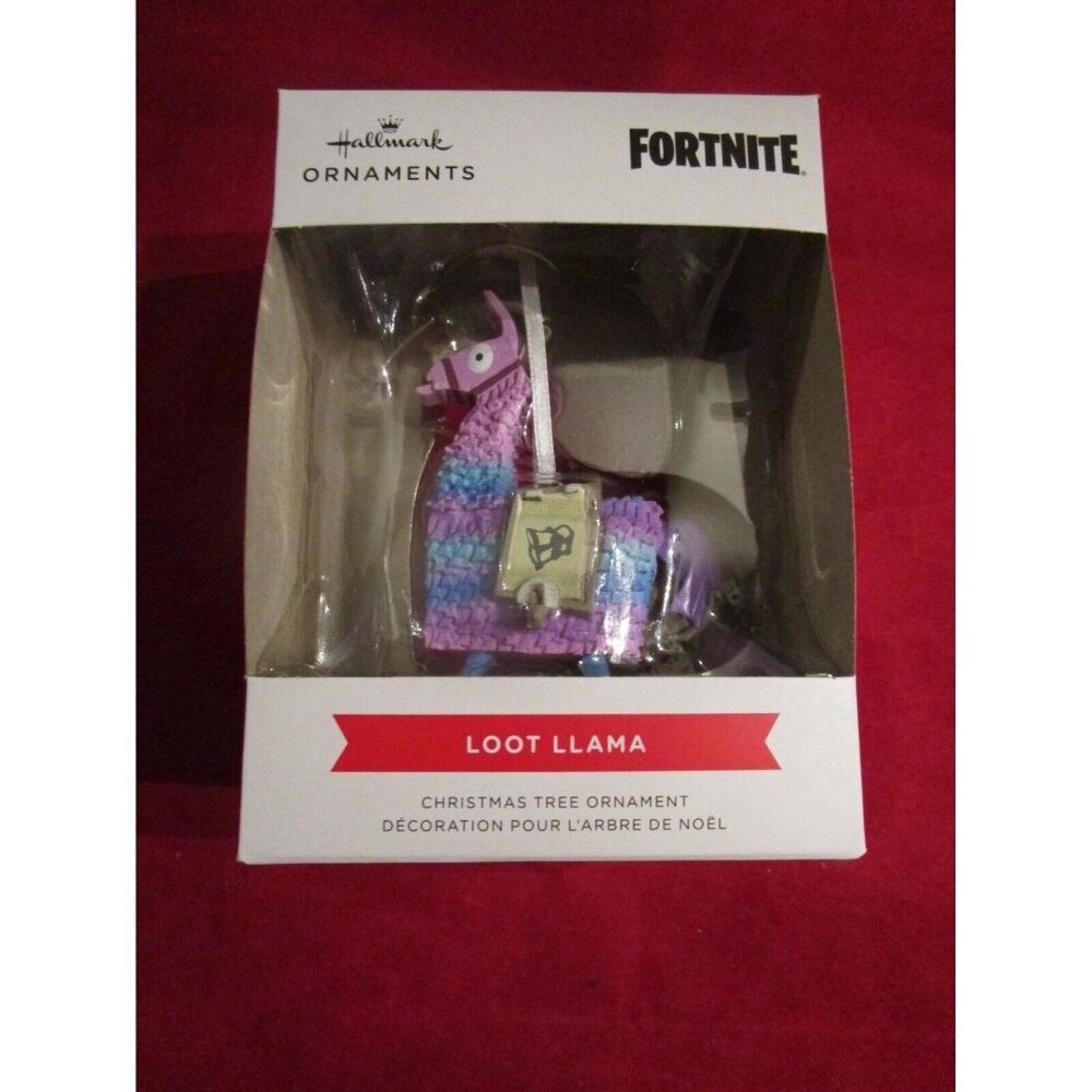 Hallmark Fortnite Loot Llama Christmas Tree Ornament New